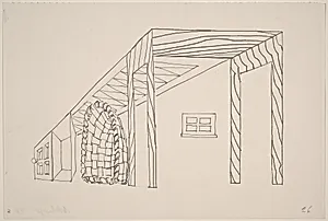 Basket, Table, Door, Window, Mirror, Rug #25