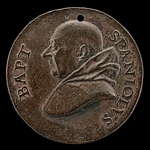 Battista Spagnoli of Mantua, 1447-1516, Carmelite Poet [obverse]