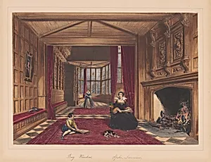 Bay window on the Hall, Speke, Lancashire