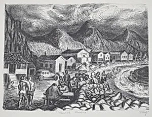 Beach Scene