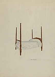 Bed, Four Poster