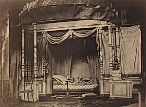 Bedroom display in the Paris Universal Exposition of 1855