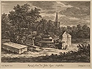 Begraef-plaets der Joden, buyten Amsteldam (Jewish Cemetery outside Amsterdam)