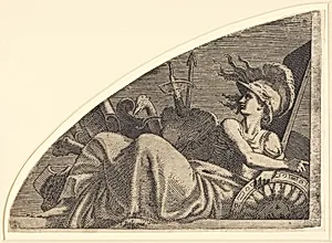 Bellona Seated on Her Trophies