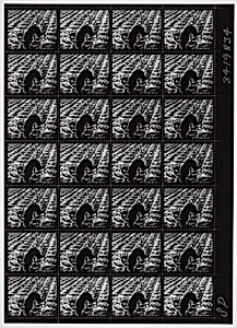 Berlin Dream Stamp (Negative Version) [special proof]