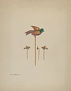 Bird Stick Pin