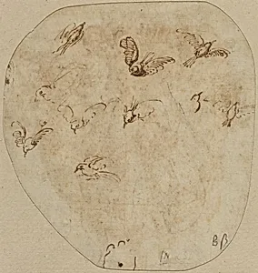 Birds in Flight [verso]