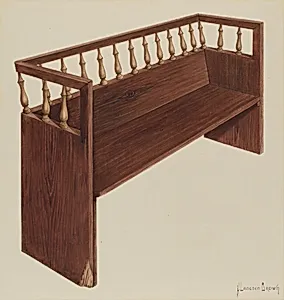 Bishop Hill: Church Pew