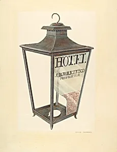 Bishop Hill: Hotel Lantern by Archie Thompson