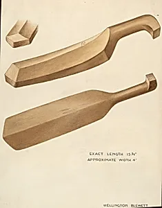 Bishop Hill: Washing Flail by Wellington Blewett
