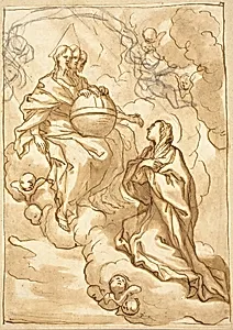 Blessed Maria Vittoria Fornari's Vision of the Trinity