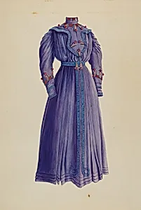 Blue Afternoon Dress