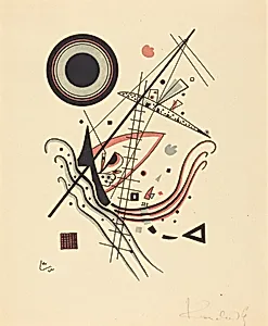 Blue Lithograph (Lithographie 'Blau')