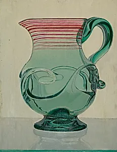 Blue Pitcher