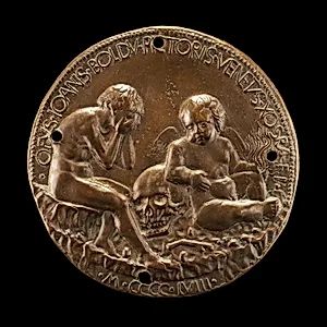 Boldù with the Genius of Death [reverse]