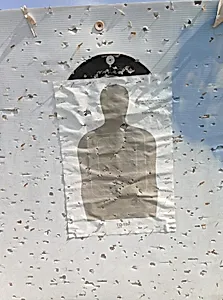 Border Patrol Target #18 Lower Rio Grande National Wildlife Refuge, Texas