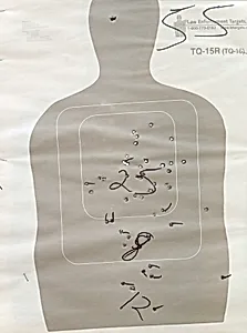 Border Patrol Target #20 Lower Rio Grande National Wildlife Refuge, Texas