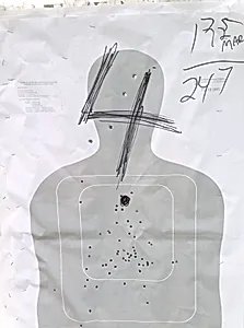 Border Patrol Target #29 Lower Rio Grande National Wildlife Refuge, Texas