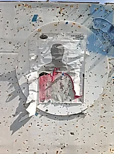 Border Patrol Target #3, Lower Rio Grande National Wildlife Refuge, Texas