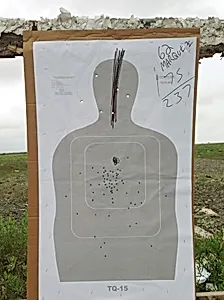 Border Patrol Target #30, Lower Rio Grande National Wildlife Refuge, Texas