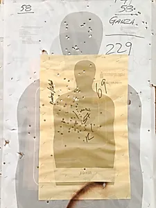 Border Patrol Target #31 Lower Rio Grande National Wildlife Refuge, Texas