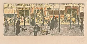 Boulevard by Pierre Bonnard, Ambroise Vollard (publisher)