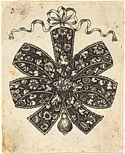 Bow Embellished with Flowers