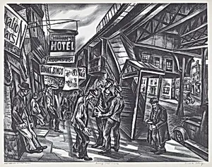 Bowery Street Corner