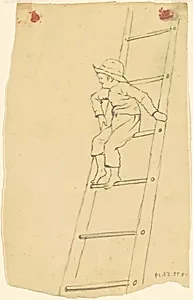 Boy on a Ladder