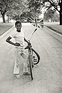 Boy with Flag