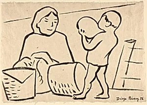 Boy with Melon