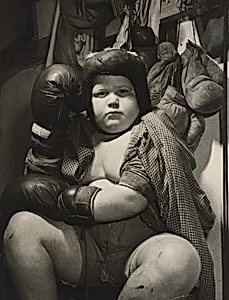 Boy's Club Heavyweight, 9-year-old Robert Sampson, Barney Neighborhood House, Washington, D.C.