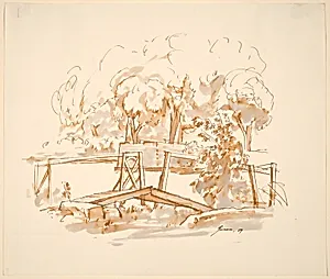 Bridge and Trees