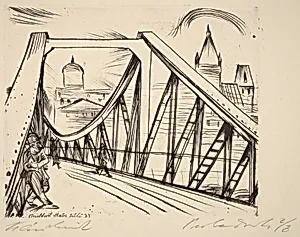 Bridge in Frankfurt