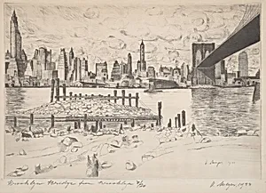 Brooklyn Bridge From Brooklyn