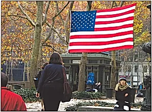 Bryant Park / New York City / 30 November 2001
