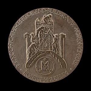 Building the Roerich Museum [reverse]