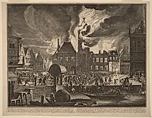 Burning of the Old Amsterdam Town Hall