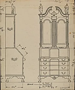 Cabinet-top Desk