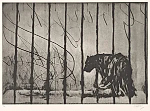 Caged Panther
