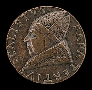 Callistus III (Alfonso de Borja, 1378-1458), Pope 1455 [obverse]