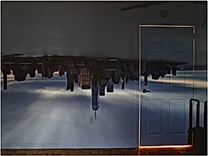 Camera Obscura: View of Lower Manhattan, Sunrise