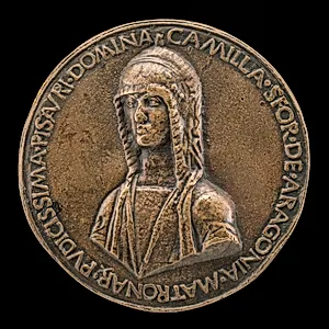 Camilla Sforza of Aragon, Wife of Costanzo Sforza 1475