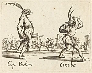 Cap. Babeo and Cucuba by after Jacques Callot