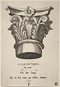 Capitals from the Baths of Antoninus, Rome