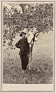 Captain Alfred Ransom and Child by Wagoner & McDonnald