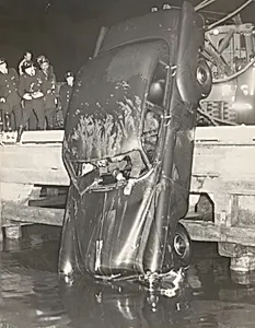 Car Pulled Out of the Washington Channel, Seventh Street Wharf, Washington, D.C.