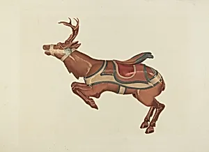 Carousel Reindeer