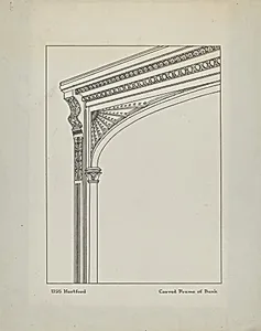 Carved Frame of Bunk