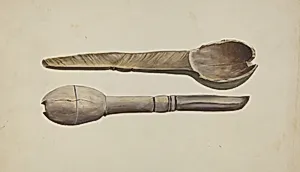 Carved Wooden Spoon